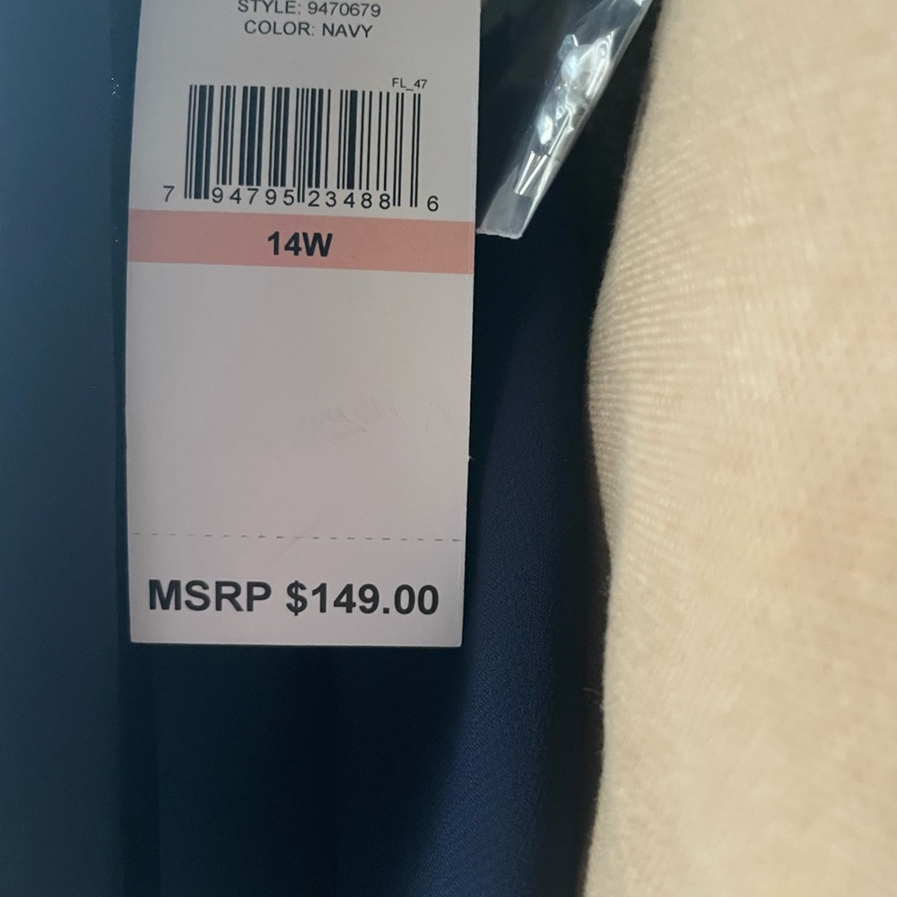 New With Tags. Navy Blue